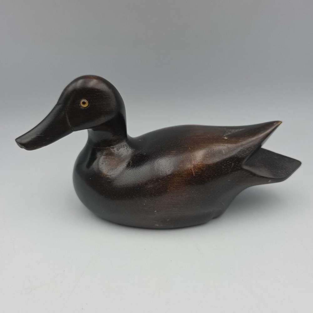 VINTAGE WOOD DUCK STANDARD SPECIALTY COMPANY 6.5" LONG 3.5" TALL